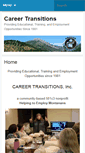Mobile Screenshot of careertransitions.com